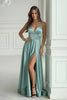  Long dress model 220830 Bicotone 