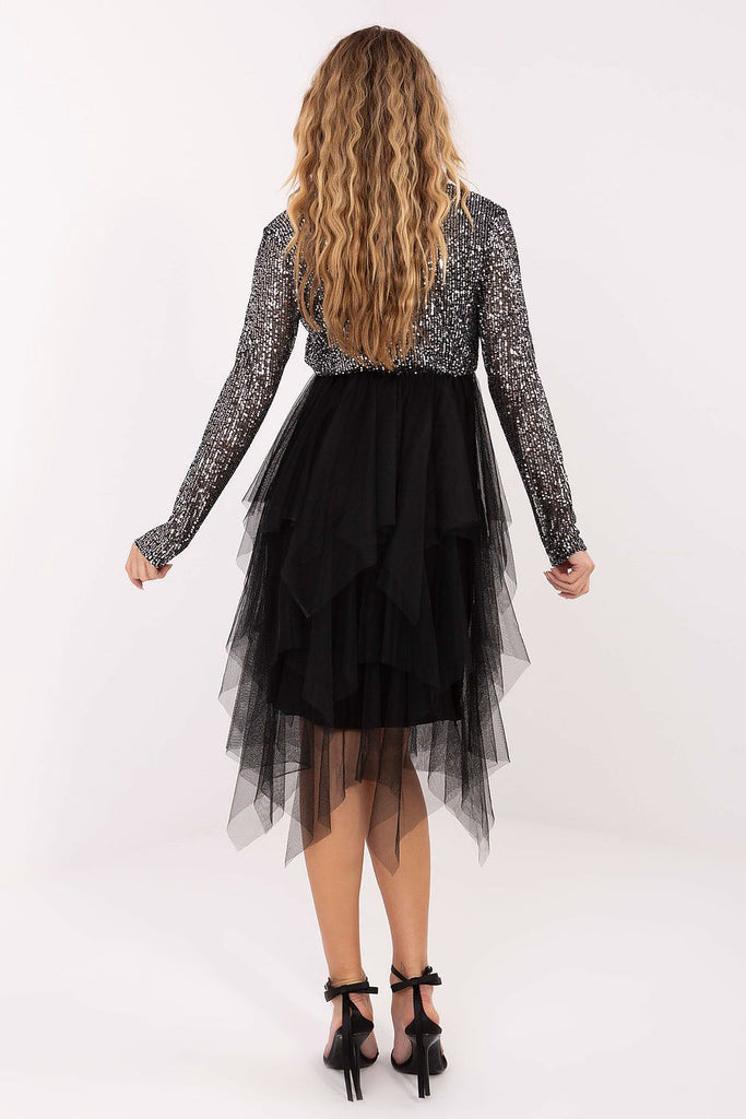  Short dress model 221078 Italy Moda 