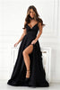  Long dress model 221607 Bicotone 