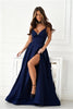  Long dress model 222065 Bicotone 