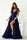  Long dress model 222065 Bicotone 