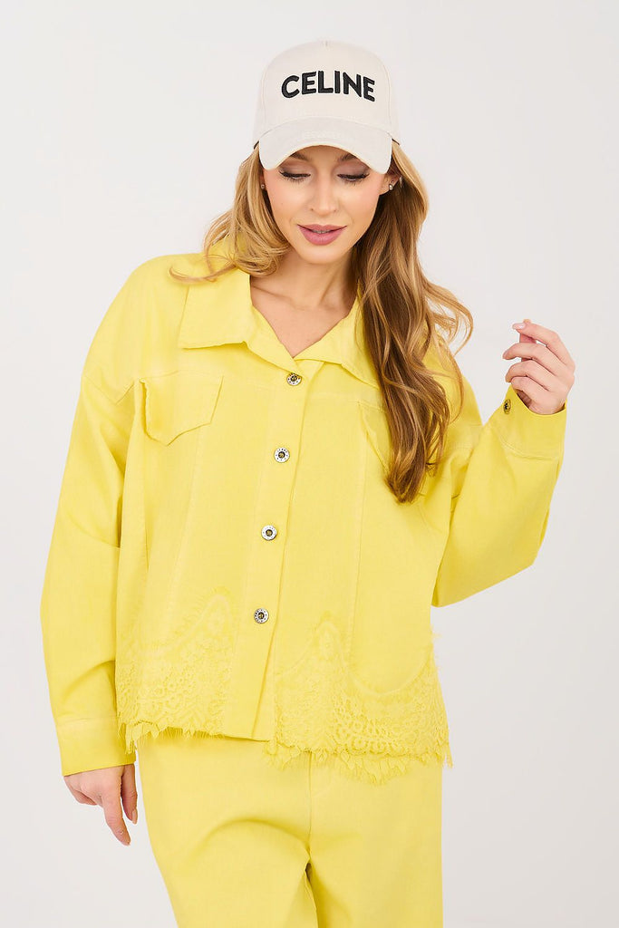 Denim jacket model 223948 Rue Paris 