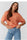  Short sleeve sweater model 224080 Makadamia 