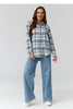  Long sleeve shirt model 224089 Makadamia 