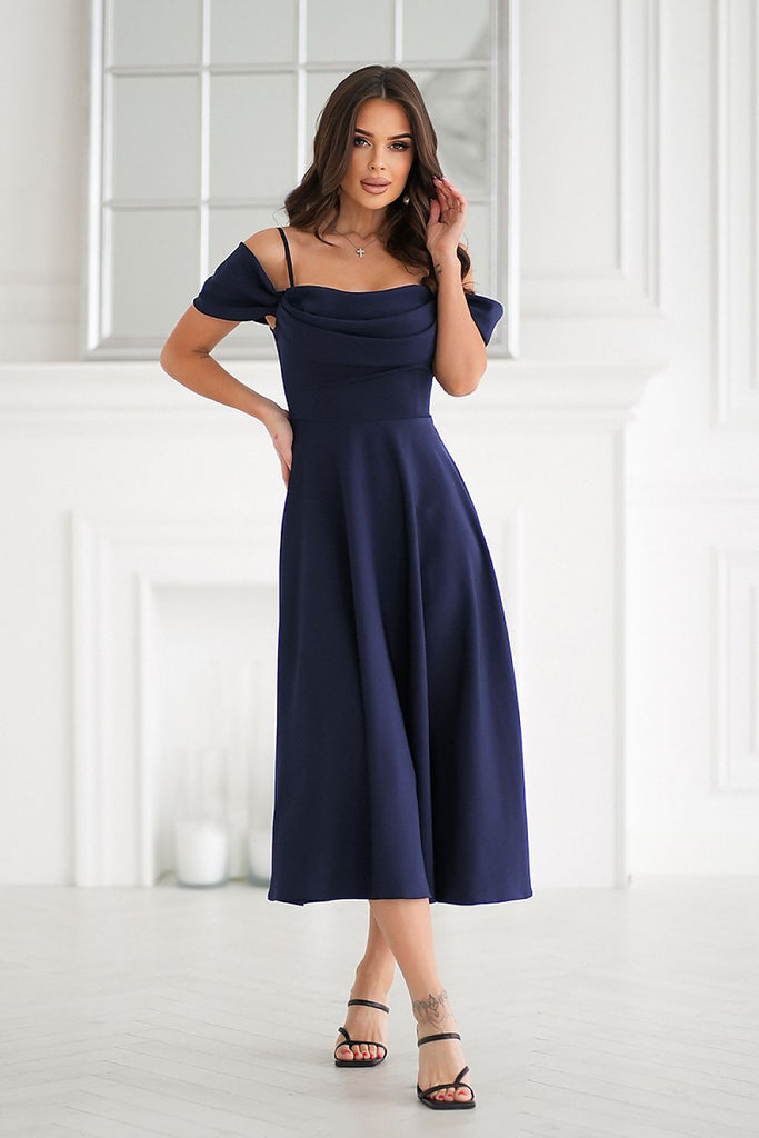  Evening dress model 224304 Bicotone 