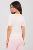  Short sleeve sweater model 224318 Factory Price 
