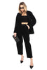  corduroy trousers model 225001 Rue Paris 