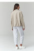  Corduroy jacket model 225692 Makadamia 
