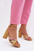  Heel sandals model 226336 Step in style 