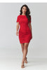  Cocktail dress model 227586 Makadamia 