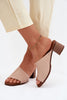  Heeled sandals model 227930 Step in style 