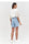  Denim shorts model 228315 Makadamia 