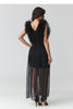  Evening dress model 228316 Makadamia 