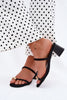  Heeled sandals model 228793 Step in style 