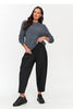  Women trousers model 230861 Makadamia 