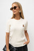  Short sleeve sweater model 230895 Italy Moda 