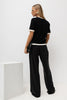  Short sleeve sweater model 230901 Italy Moda 