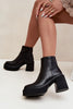  Platform boots model 230924 Step in style 