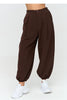  Harem trousers model 231996 Makadamia 