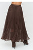  Long skirt model 231998 Makadamia 