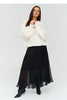 Long skirt model 231999 Makadamia 