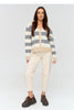 Cardigan model 232003 Makadamia 