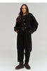  Corduroy jacket model 232014 Makadamia 