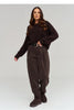  corduroy trousers model 232016 Makadamia 