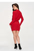  Short dress model 232038 Makadamia 