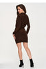  Short dress model 232039 Makadamia 