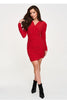  Short dress model 232058 Makadamia 
