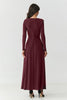  Long dress model 232063 Makadamia 