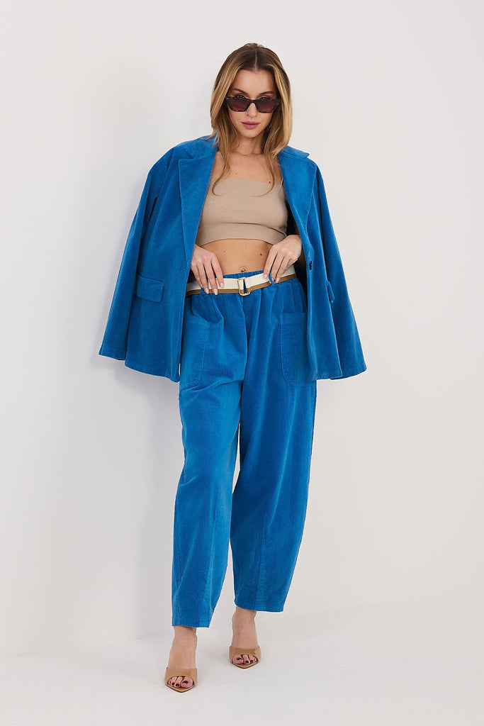 corduroy trousers model 232197 Rue Paris 