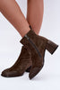 Heel boots model 232458 Step in style 
