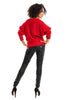 Bat style blouse PeeKaBoo