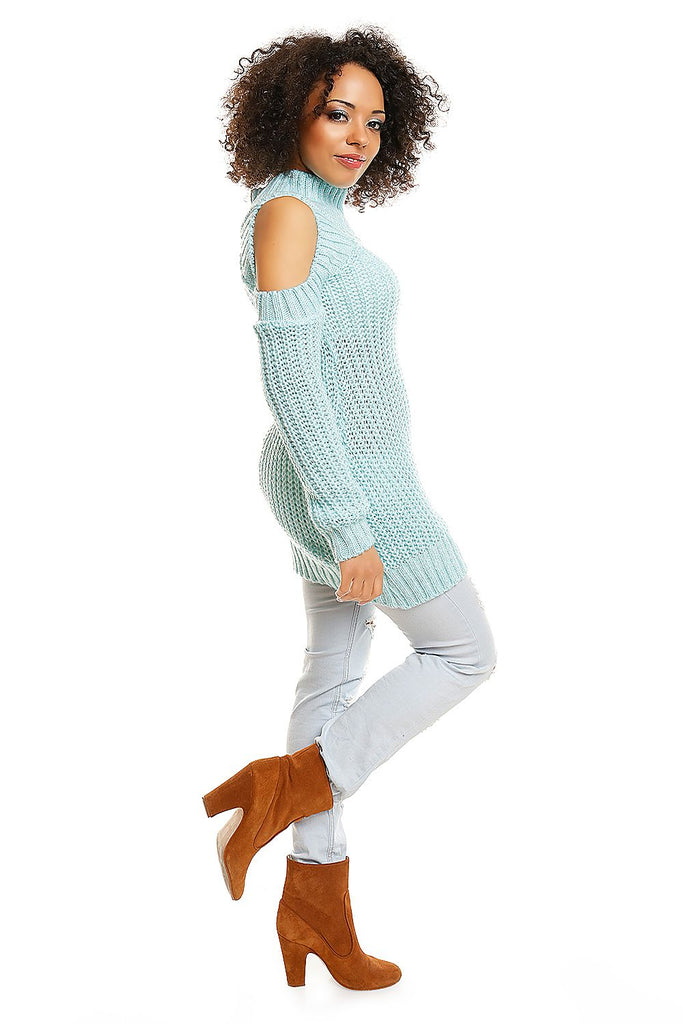 Hard-knitted jumper PeeKaBoo