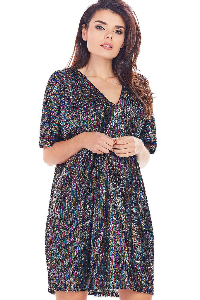  Evening dress model 139580 awama 