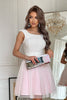 Evening dress Bicotone