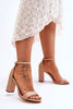 Heel sandals Step in style