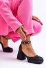 Platform pumps Step in style