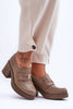 Heeled low shoes Step in style